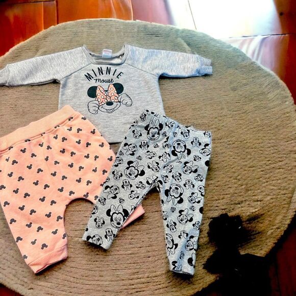 Disney Baby Minnie Mouse Bundle (3-6 Months) - Picture 1 of 10